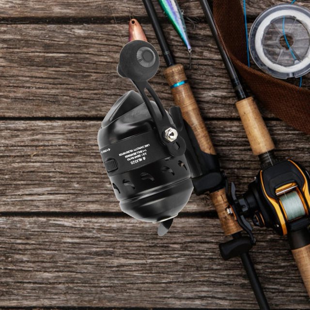 Qiilu Black Casting Spinning Reel Inner Line Shooting Fish Wheel Closed Fishing Reel,Fishing Reel, Salt Water Reel