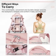 Vacuum Seal Compression Large Travel Backpack with Air Pump, Personal Item Airbag Carry on Backpacks Flight Approved, Airback Waterproof Work Compression Bags Travel Pump Business Laptop Suitcase
