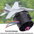 thumbnail image 4 of RC Propeller, 12 Blade Propellers Easy To Install With 4mm Banana Connector For Model Toys KV1450 6S 90 Duct, 4 of 8