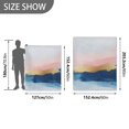 thumbnail image 6 of Yayeee Throw Blanket for Couch Soft Warm 50" x 60" Sofa Chair Bed Decoration, Abstract Painting, 6 of 7