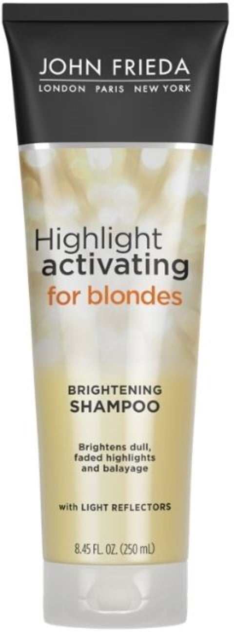 regeling kleding stof dictator John Frieda Sheer Blonde Go Blonder Shampoo with citrus and chamomile,  Gradual Lightening Shampoo, 10.8 fl oz Bonus - Walmart.com