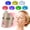 Brown, variant on ANGAUSS 7 Color Red Light Therapy Mask,  Silicone Led Face Mask Light Therapy, Red Light Therapy for Face, Portable Light Therapy Mask for Skin Care, Ideal for Home, Travel Use (Black)
