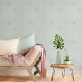 thumbnail image 3 of CHIHUT Beige Peel and Stick Floral Wallpaper for Bedroom Textured Beige Floral Wallpaper for Walls Removable Self Adhesive Embossed Subtle Rose Contact Paper for Countertops Bathroom 12"x100", 3 of 8