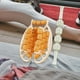 thumbnail image 1 of 2 piezas de masaje de rodillos musculares de fascia 29 ruedas, herramientas de masaje en las piernas, de mano Stick para muslos de hombros gimnasios Naranja, 1 of 8