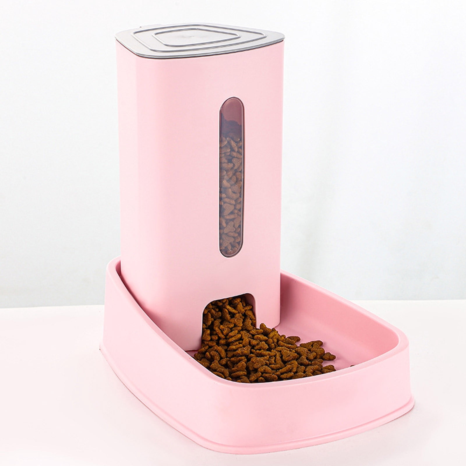 Automatic Cat Dog Feeder and Water Dispenser Material Large Capacity Indoor Pet Feeding System