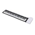 thumbnail image 1 of Teclado De Piano Rodante De 49 Teclas, Material ABS De Silicona Con Parlantes Incorporados, Teclado De Piano Plegable Eléctrico Digital Portátil Recargable Para Para, 1 of 7
