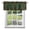 Green, variant on Dark Spiders Window Valance for Kitchen, Vintage Brown Web Insects Damask Border Rod Pocket Short Curtains for Small Windows, Light Filtering Decorative Valances, 42 x 12 Inches