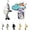 One Box (Random), variant on Shark Cat Plush Blind Box Keychain, Stuffed Animals BlindBox Collectible Display Item (7 Designs), Plush Toys Bag Pendant Charm for Ages 15+, Xmas Birthday Gift for Friends Family, 1 PC