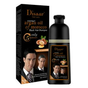 Magic Black Hair Shampoo/Dye - Moroccan Argan Oil or Aloe Vera