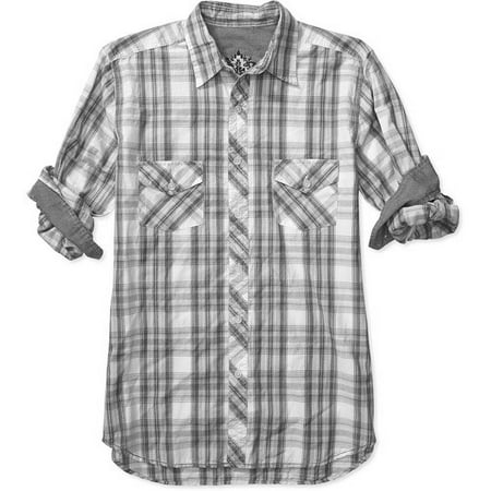 No Boundaries - Men's Long-Sleeve Button-Down Shirt
