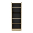 thumbnail image 3 of Two - Door Five - Shelf Unit, Light Oak, 83.90 lb Product Weight / Quick Installation for Storage, 3 of 3