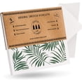 thumbnail image 1 of SUPERSCANDI 5 Pack Swedish Dish Cloths for Kitchen - 100% Biodegradable & Compostable | Washable Kitchen Cloths, Food-Safe & Without Plastic - Reusable Paper Towel for Any Surface | Palm Tree, 1 of 8