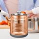 thumbnail image 1 of Recipiente de aceite de cocina para cocina, olla con báscula resistente para cocina diaria con colador, hervidor de almacenamiento de aceite para freí 1500ml, 1 of 8