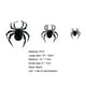 thumbnail image 2 of 12 unids/set pegatina de pared estampado de araña espeluznante decoración de Halloween tridimensional Diy pegatinas decorativas para fiestas decoración de fiesta, 2 of 3
