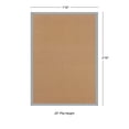 thumbnail image 3 of Contemporary Home Living 1.75' x 2.75' Tufted Wool Area Throw Rug - Tan and Ice Blue, 3 of 8
