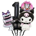 thumbnail image 1 of Globo Sanrio Kuromi Melody Jade Guigou Dibujos animados Juguete para niños Película de aluminio Globo digital Decoración para fiesta de cumpleaños, 1 of 1