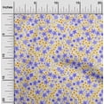 thumbnail image 2 of oneOone Silk Tabby Purple Fabric Floral Craft Projects Decor Fabric Printed By The Yard 42 Inch Wide, 2 of 4