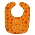 thumbnail image 1 of Carolines Treasures BB8795BIB Ocean Octopus Orange Baby Bib, 1 of 3
