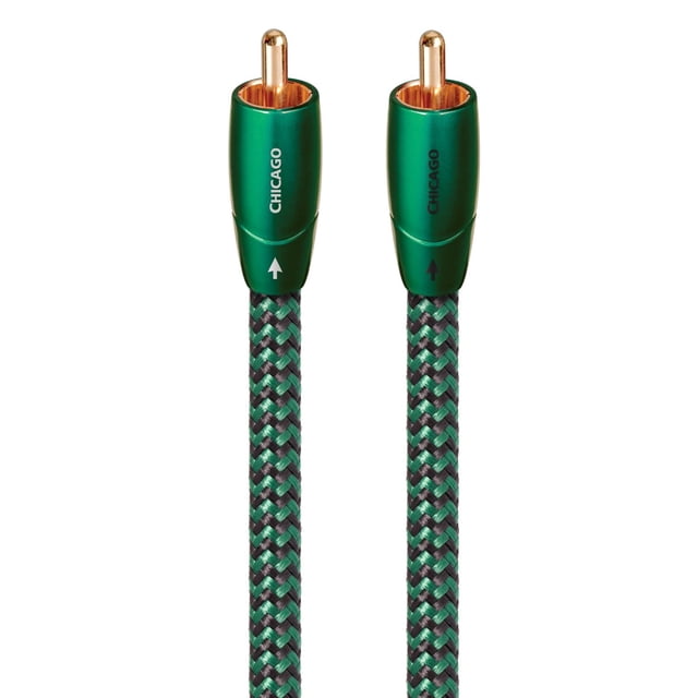 Cable de interconexión de audio RCA AudioQuest Chicago, par de 1,5 m