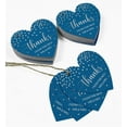 thumbnail image 5 of Inkdotpot Pack Of 100 Thanks From The New Wedding Favor Paper Tags Craft Real Silver Foil Hang Tags, 5 of 6