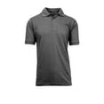 Mens Short Sleeve Pique Polo Shirts Uniform Fitted