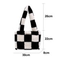 thumbnail image 2 of Autumn/Winter soft bag cute plush Tote bag soft little girl shoulder bag-style5, 2 of 5