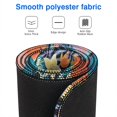thumbnail image 3 of Long Mouse Pads for Desk,Pioneer Flower Floral Print Pattern Desk Mats on Top Of Desks, Desk Mouse Pad Extra Large with 3mm Non-Slip Base and Stitched Edge for Gaming,Office,Work,Home 47.3"x23.6", 3 of 6
