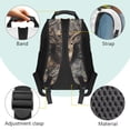 thumbnail image 4 of Bulopur Boys 17 Inch Backpack Set, 4 Piece Camo Hunting Deer Print School Bookbag with Lunch Box, Water Bottle Holder and Pencil Case for Elementary, 4 of 8