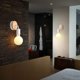 thumbnail image 4 of Lámpara de pared decorativa Lámpara de noche de dormitorio nórdico E27 Loft creativo Curva de hierro simple Lámpara de pared pequeña Arte de madera Moda Ocio Bar Café Restaurante Lámpara Personal, 4 of 4