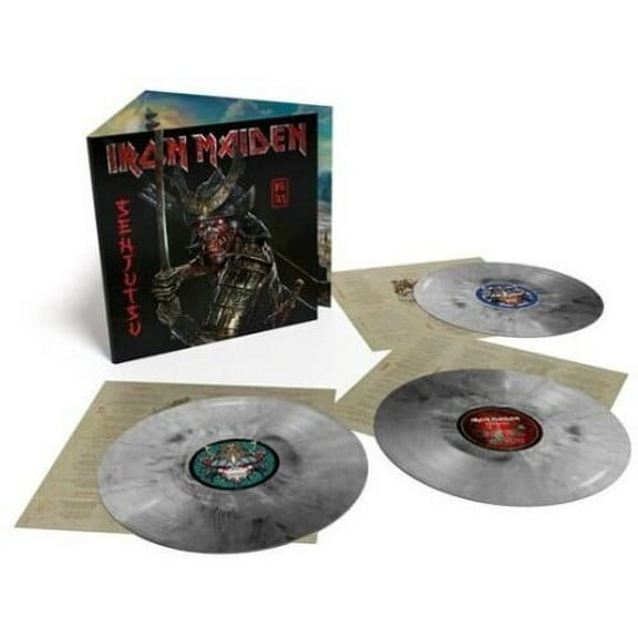 Iron Maiden - Senjutsu - Silver & Black Marble Colored Vinyl - Music & Performance