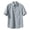 Grey*, variant on RUTAYY Men's Shirts Short Sleeve Solid Color Turndown Collar Casual Breathable Comfortable Daily Wear Button Down Travel Vacation Blouse