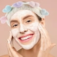 thumbnail image 3 of ColoMX 2pcs spa cabeza envoltura corazón diademas ducha tocado facial bandas elásticas de pelo, 3 of 8
