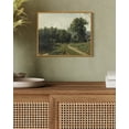 thumbnail image 6 of Drsoum Vintage Landscape Canvas Wall Art Home Decor Grassland Classic Wall Prints Farmhouse Bathroom Office Decor 8x10in Natural Framed, 6 of 6