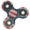 KuKu Fidget Hand Finger Spinner Toy - American Flag (For Kids, Adult, Anxiety, Stress Relief , Desk)
