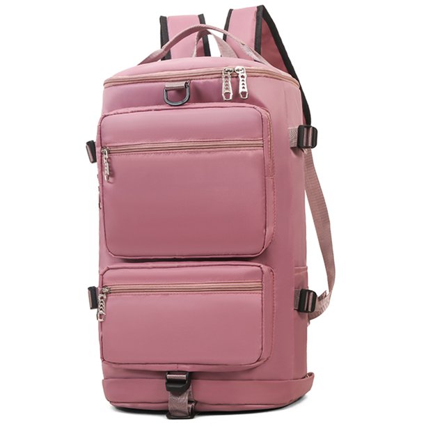 Bolsa deportiva de gran capacidad, mochila portátil multifuncional para gimnasio, mochila con múltiples bolsillos para equipaje nocturno, para viajes de negocios y Yoga