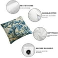 thumbnail image 4 of Acheng Chinoiserie Pillow Cover Asian Scenic Blue and Grey Throw Pillow Covers Farmhouse Tree Pillow Case Cushion Covers for Sofa Couch Living Room,2 pcs White, 4 of 6