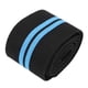 thumbnail image 5 of Rodillera deportiva de compresión ajustable para levantamiento de pesas y entrenamiento de piernas (negro y azul), 5 of 14
