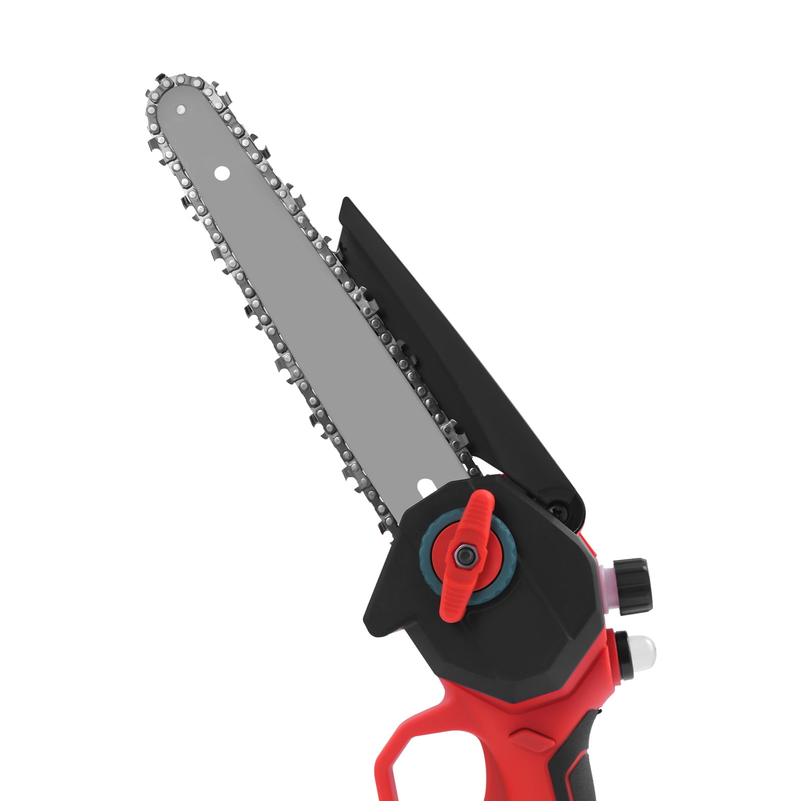 3.15*4.53*22.83 Excellent Black Red Mini Handheld Electric Chain Saw for Home Repairs and Maintenance