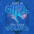 thumbnail image 2 of CafePress - Cute Just A Girl Who Loves Wolves Lone Wolf - Cute Infant Baby Football Bodysuit, 2 of 3