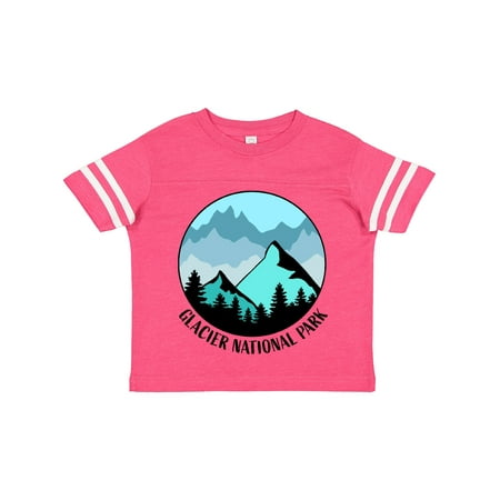 

Inktastic Glacier National Park Montana Mountains Gift Toddler Boy or Toddler Girl T-Shirt