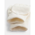 thumbnail image 4 of No Boundaries Women's Ribbed Knit Pop Top Mittens, 4 of 4