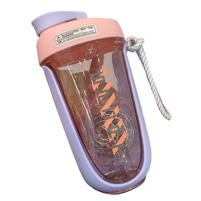 Botella para beber, durabilidad mejorada de la taza de la coctelera de la botella de la coctelera del agua del deporte de la aptitud de 590ml