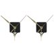 thumbnail image 2 of Juego de 2 punteros de movimiento de reloj de cuarzo, accesorios de mecanismo, piezas de reparación de reloj DIY, dorado, 2 of 5