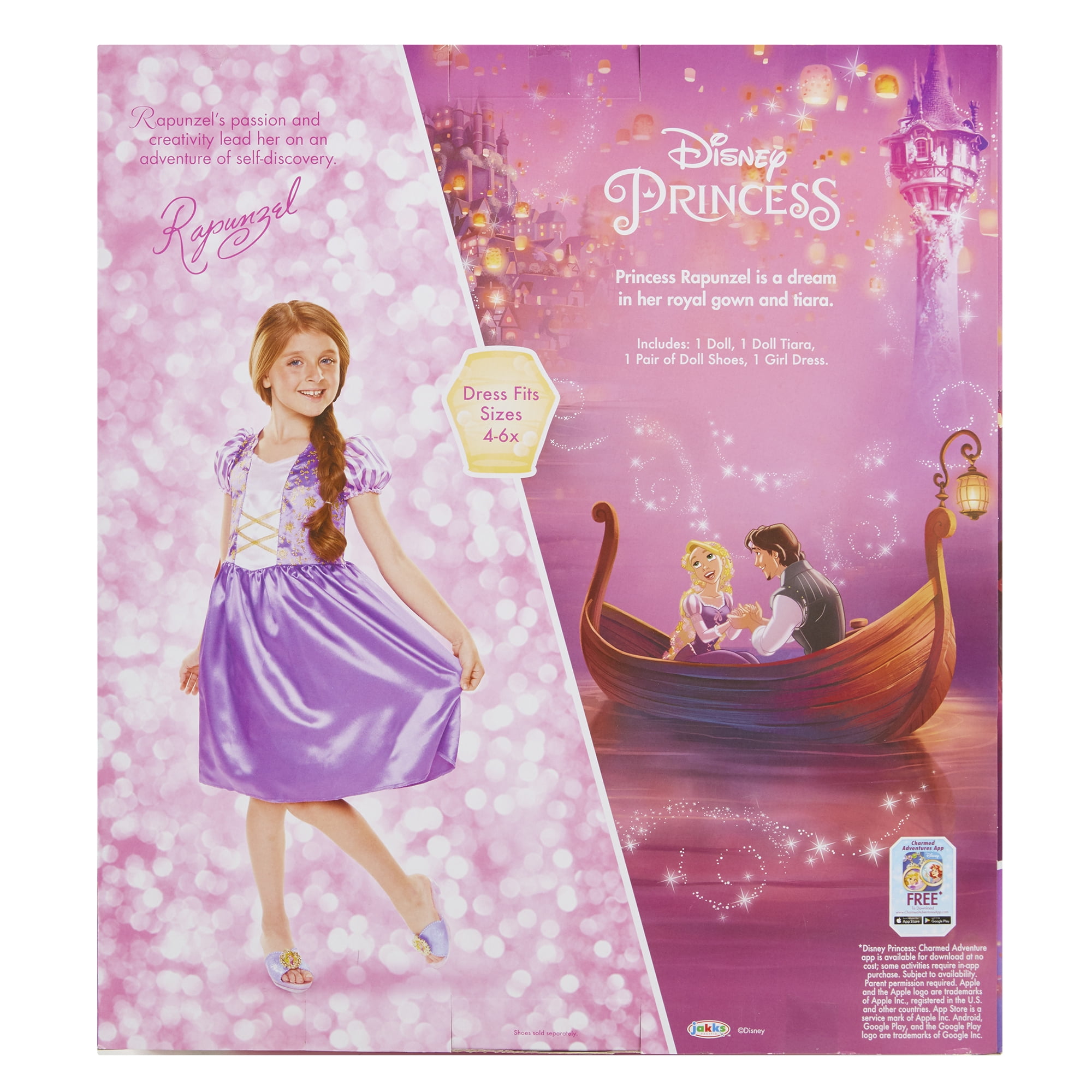 rapunzel doll and dress set