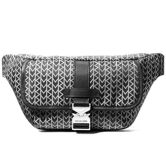 Michael Kors Men's Logo Jacquard Small Sling Pack (Multi)
