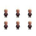 thumbnail image 1 of Patriótico Donald 2024 Adorno Navideño Acrílico Dibujos Animados (A), 1 of 3