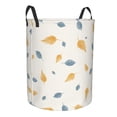thumbnail image 3 of YFYANG Waterproof Laundry Hamper, Yellow Fallen Leaves Pattern Laundry Basket Oxford Fabric with Handle Foldable, S, 3 of 8