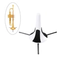 thumbnail image 1 of 1 pieza (blanco, aproximadamente 175*105mm) marco de soporte de trípode plegable, accesorios de música de viento, atril de viento, soporte de instrumento, 1 of 4