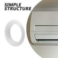 thumbnail image 5 of RENACLIPY White PVC Air Conditioning Hole Cover for Sealing and Decoration, and Easy to Install, 5 of 8