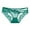 Green, variant on Womens High Waist Sexy Lace Mesh Underwear Womens Underwear Comfortable Lace Thong Ruffled Panties Women Pack Barely There Panties for Women Bikini Lot Feel Foxy Booster on Clearance L White
